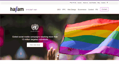 Desktop Screenshot of hallaminternet.com